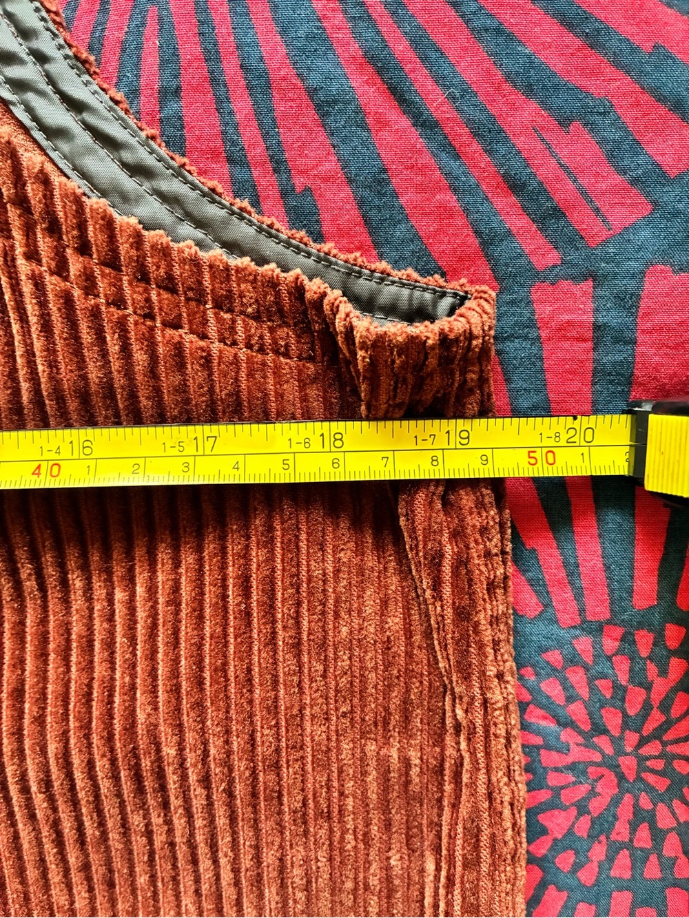 Toad & Co Corduroy Jumper Dress Size M Brown Old School Academia Organic Cotton - Picture 6 of 6